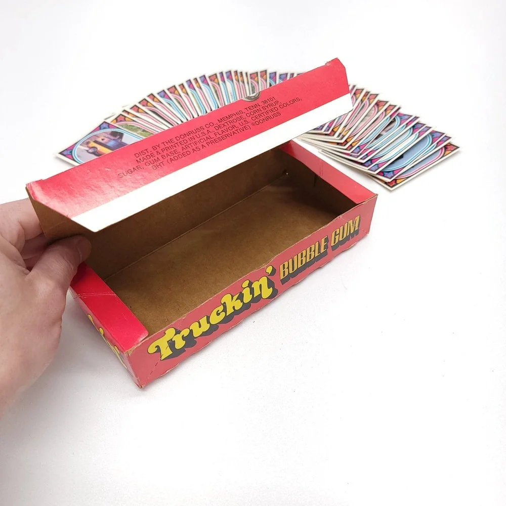 1975 Donruss Truckin' Trading Cards Complete Set Original Box‎ Lowrider Hot Rod